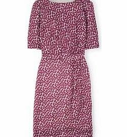 Boden Annie Dress, Amethyst Random Spot,Storm Random