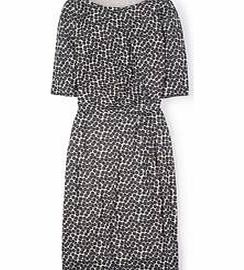 Boden Annie Dress, Storm Random Spot,Amethyst Random