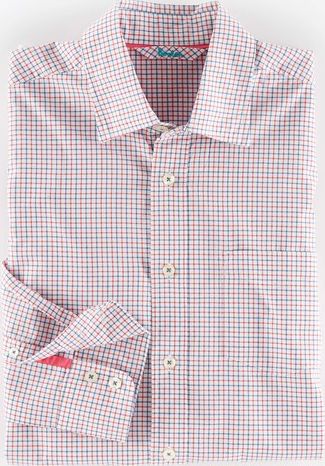 Boden, 1669[^]34989533 Architect Shirt Red Tattersall Boden, Red