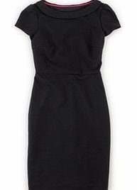Boden Audrey Ponte Dress, Black,Grey 34003335