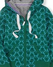 Boden Authentic Hoody, Green Tulip Stamp 34650010