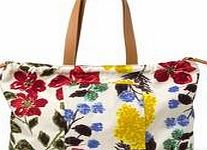Boden Beach Bag, Multi Painterly Floral 34809970