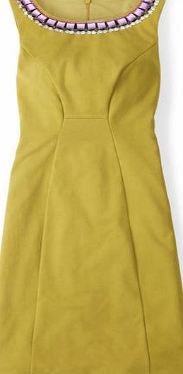 Boden Beaded Ponte Dress Green Boden, Green 34663856
