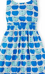 Boden Beatrice Dress, Bright Cyan Apples 34652735