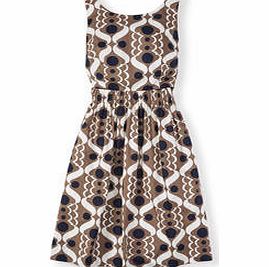 Boden Beatrice Dress, Jaffa Apples,Bright Cyan
