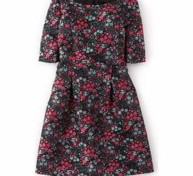 Boden Beatrice Dress, Navy/Black Flock,Blue 34456426