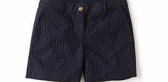 Boden Bistro Short, Navy Broderie,Pink,Black,Navy