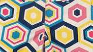 Boden Bistro Shorts, Blue Hexagon 34690842