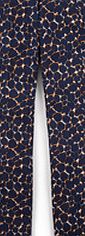 Boden Bistro Trouser, Navy Leopard Print 34395533