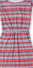 Boden Blackberry Dress, Coral Reef Spot Stripe 34773630