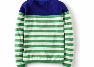 Boden Brigitte Jumper, Apple/Ivory Stripe 34030783