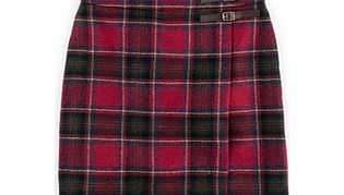 Boden British Tweed Kilt, Red,Cream,Brown 34367425