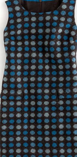 Boden British Tweed Shift, Blue 34315481