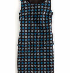 Boden British Tweed Shift, Blue Spot,Pink Spot 34315622