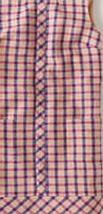 Boden British Tweed Shift, Bright Indigo Check 34008672