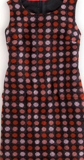 Boden British Tweed Shift, Pink Spot 34315697