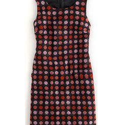 Boden British Tweed Shift, Pink Spot,Blue Spot 34315663