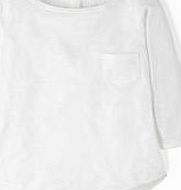 Boden Broderie Back Tee, White 34861120