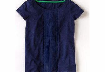 Boden Broderie Detail Tee, Royal