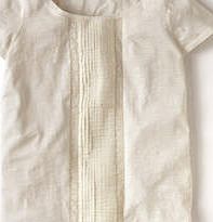 Boden Broderie Detail Tee, White 34099267
