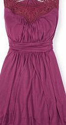 Boden Broderie Jersey Dress, Amethyst 34645614