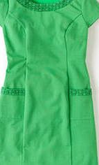 Boden Broderie Ponte Dress, Grassy Green 34118570