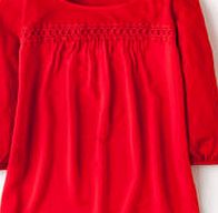 Boden Broderie Smock Top, Apple Red 34061374