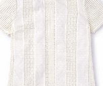 Boden Broderie Stripe Tee, White 34848739