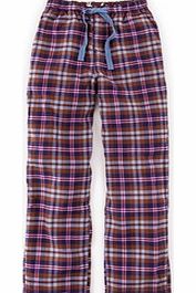 Boden Brushed Cotton Pull-ons, Brown Check 34244319