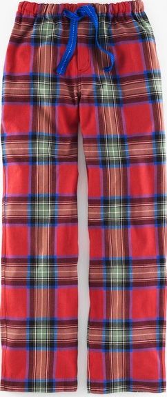 Boden Brushed Cotton Pull-ons Red Tartan Boden, Red