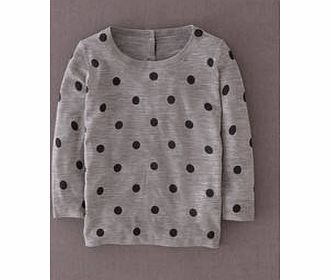 Boden Button Back Jumper, Grey Melange/Black,Light