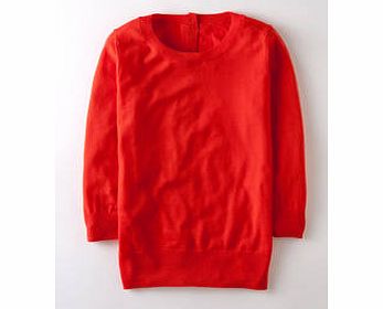 Boden Button Back Jumper, Papaya 34024349