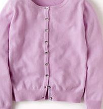 Boden Cashmere Crew Cardigan, English Lavender 34025890
