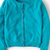 Boden Cashmere Crew Cardigan, Light Topaz 34025627