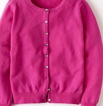 Boden Cashmere Crew Cardigan, Pink 34025544
