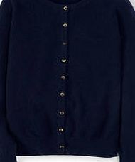 Boden Cashmere Crew Neck Cardigan, Blue 34695825