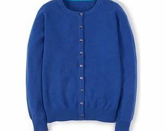Boden Cashmere Crew Neck Cardigan, Graphic