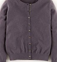 Boden Cashmere Crew Neck Cardigan, Grey 34249003