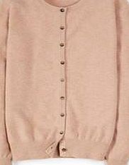 Boden Cashmere Crew Neck Cardigan, Pink 34696369