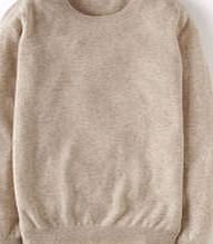 Boden Cashmere Crew Neck Jumper, Beige 34026708