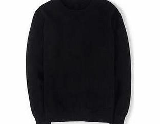 Boden Cashmere Crew Neck Jumper, Black,Blue,Mandarin