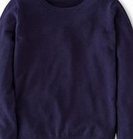 Boden Cashmere Crew Neck Jumper, Blue 34026930