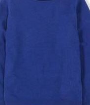 Boden Cashmere Crew Neck Jumper, Graphic Blue