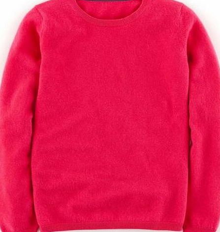 Boden Cashmere Crew Neck Jumper, Orchid Pink 34249896