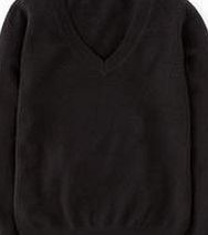 Boden Cashmere V-neck Jumper, Black 34463240