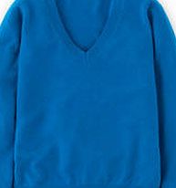 Boden Cashmere V-neck Jumper, Gemstone 34463604