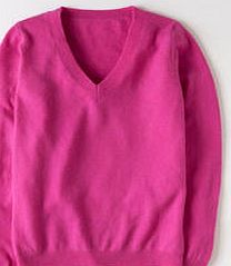 Boden Cashmere V-neck Jumper, Pink 34027789