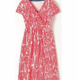 Boden Casual Jersey Dress, Vintage Aqua Fern,Moth