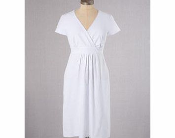 Casual Jersey Dress, White 34279448