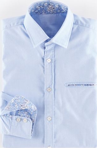 Boden, 1669[^]34939405 Casual Laundered Shirt Blue Boden, Blue 34939405